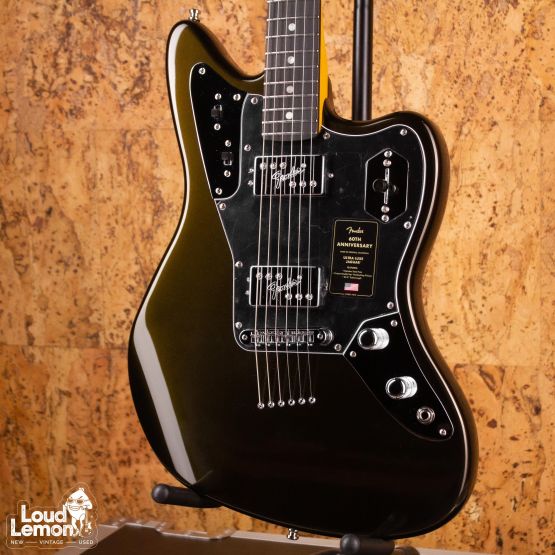 Fender 60th Anniversary Ultra Luxe Jaguar Texas Tea 2022 USA электрогитара
