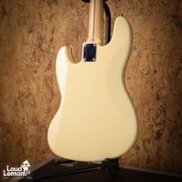 Fender AJB Aerodyne Jazz Bass Fretless Vintage White 2007 Japan безладовая бас-гитара