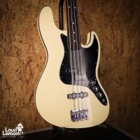 Fender AJB Aerodyne Jazz Bass Fretless Vintage White 2007 Japan безладовая бас-гитара