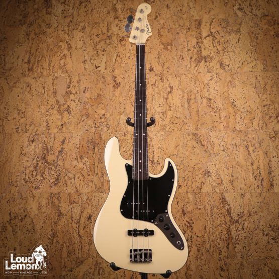 Fender AJB Aerodyne Jazz Bass Vintage White 2007 Japan бас-гитара