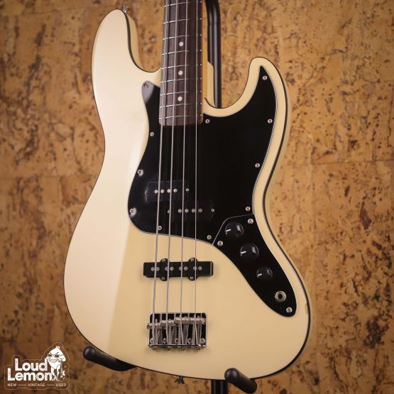 Fender AJB Aerodyne Jazz Bass Vintage White 2007 Japan бас-гитара