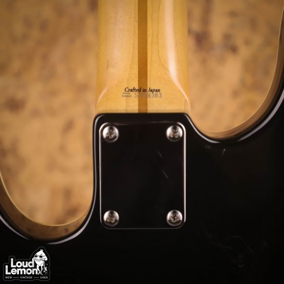 Fender AJB-2 Aerodyne Jazz Bass Black 2006 Japan бас-гитара