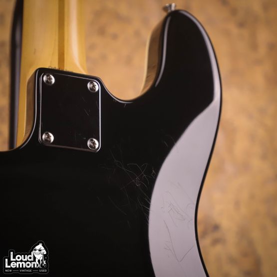 Fender AJB-2 Aerodyne Jazz Bass Black 2006 Japan бас-гитара