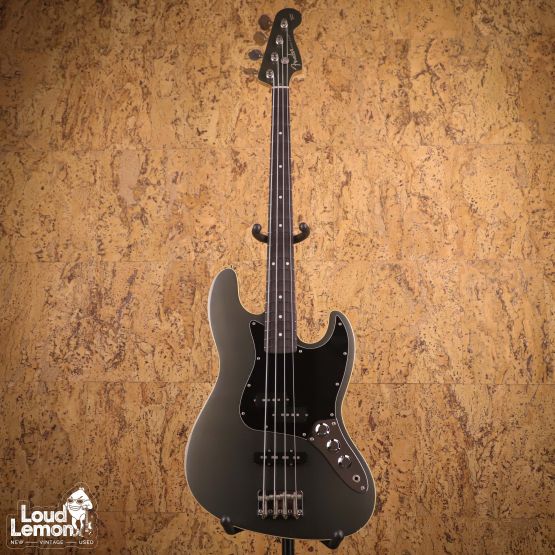 Fender AJB-2 Aerodyne Jazz Bass Dolphin Grey 2002 Japan бас-гитара