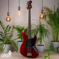 Fender AJB-2 Aerodyne Jazz Bass Old Candy Apple Red 2008 Japan бас-гитара