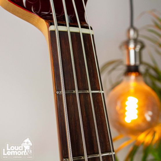 Fender AJB-2 Aerodyne Jazz Bass Old Candy Apple Red 2008 Japan бас-гитара