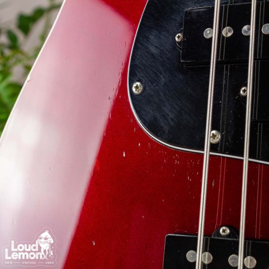 Fender AJB-2 Aerodyne Jazz Bass Old Candy Apple Red 2008 Japan бас-гитара