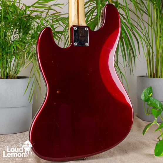 Fender AJB-2 Aerodyne Jazz Bass Old Candy Apple Red 2008 Japan бас-гитара