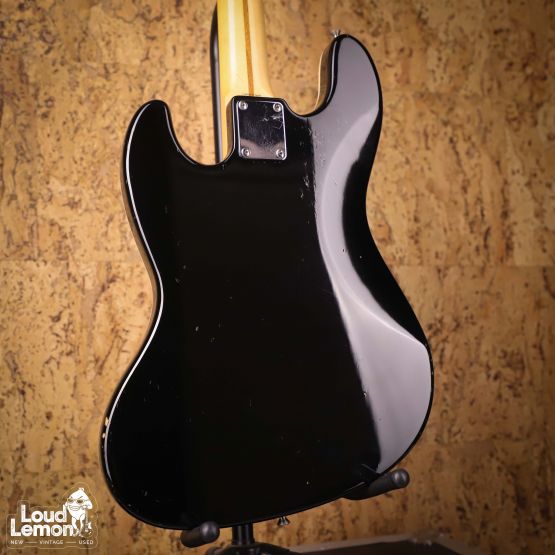 Fender AJB-58 Aerodyne Jazz Bass Black 2004 Japan бас-гитара