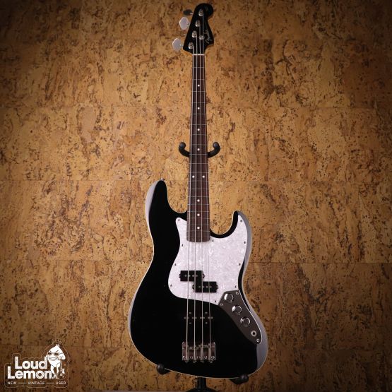 Fender AJB-58 Aerodyne Jazz Bass Black 2004 Japan бас-гитара