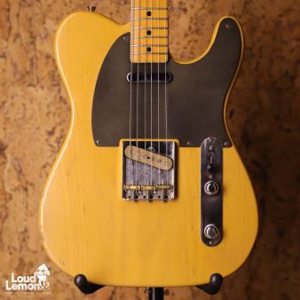 Fender AVRI '52 Telecaster Antique Butterscotch Blonde 1982 USA электрогитара