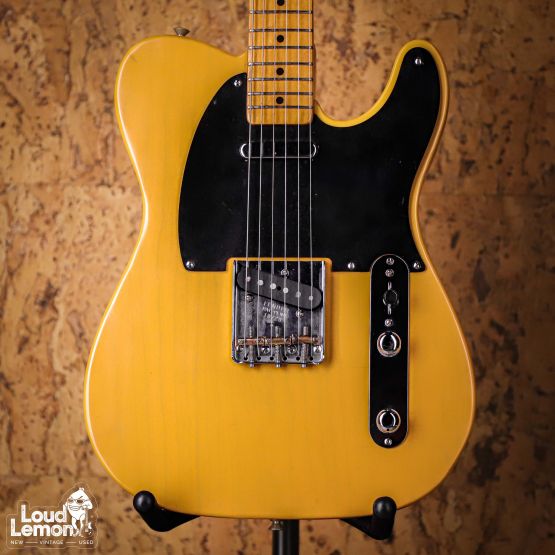 Fender AVRI '52 Telecaster Butterscotch Blonde 1988 USA электрогитара