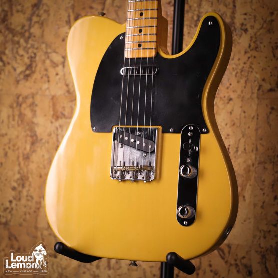 Fender AVRI '52 Telecaster Butterscotch Blonde 1988 USA электрогитара