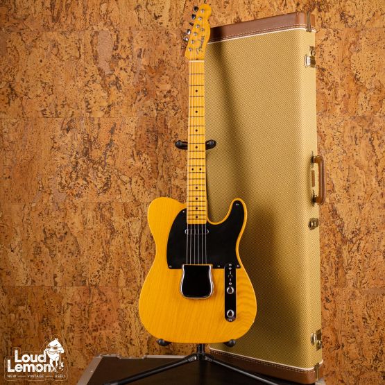 Fender AVRI '52 Telecaster Butterscotch Blonde 2006 USA электрогитара