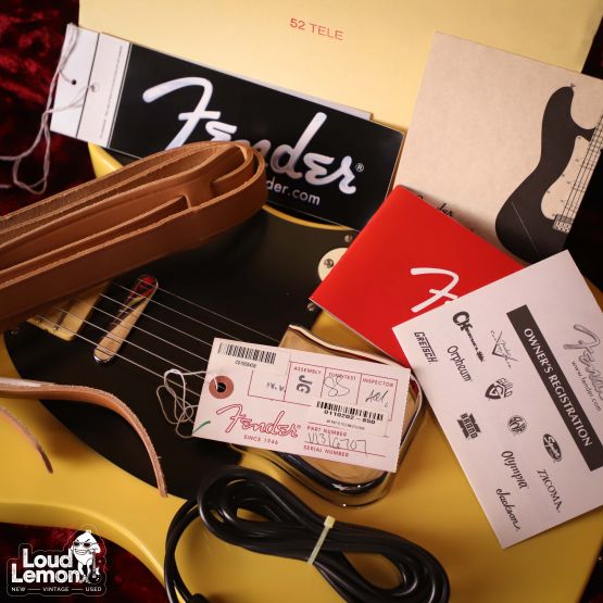 Fender AVRI '52 Telecaster Butterscotch Blonde 2013 USA электрогитара