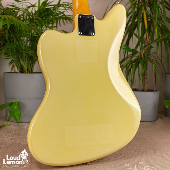 Fender AVRI '62 Jaguar Olympic White 1999 USA электрогитара