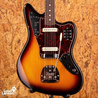 Fender AVRI '62 Jaguar Sunburst 1999 USA электрогитара