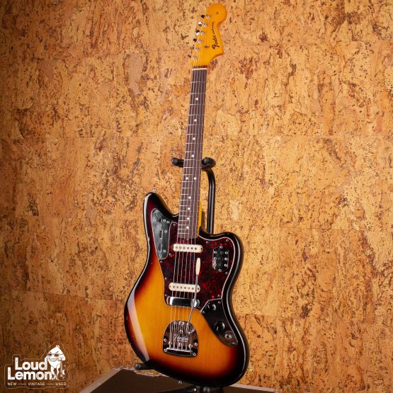 Fender AVRI '62 Jaguar Sunburst 1999 USA электрогитара