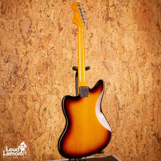 Fender AVRI '62 Jaguar Sunburst 1999 USA электрогитара