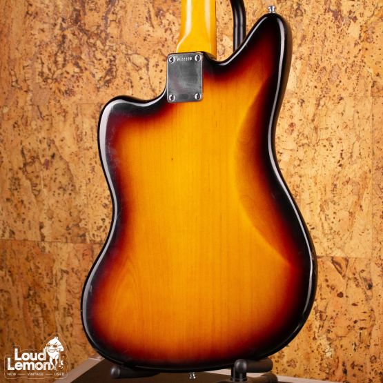 Fender AVRI '62 Jaguar Sunburst 1999 USA электрогитара