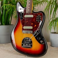 Fender AVRI '62 Jaguar Sunburst 2008 USA w/ Mastery Bridge электрогитара