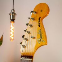Fender AVRI '62 Jaguar Sunburst 2008 USA w/ Mastery Bridge электрогитара