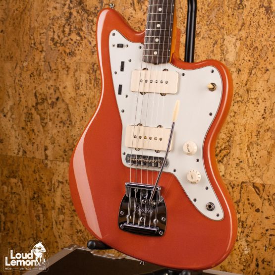 Fender AVRI '62 Jazzmaster Fiesta Red 1999 USA электрогитара