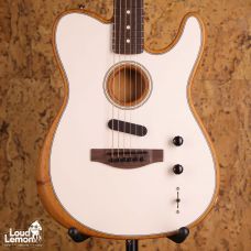 Fender Acoustasonic Player Telecaster Arctic White 2022 Mexico гитара-кроссовер