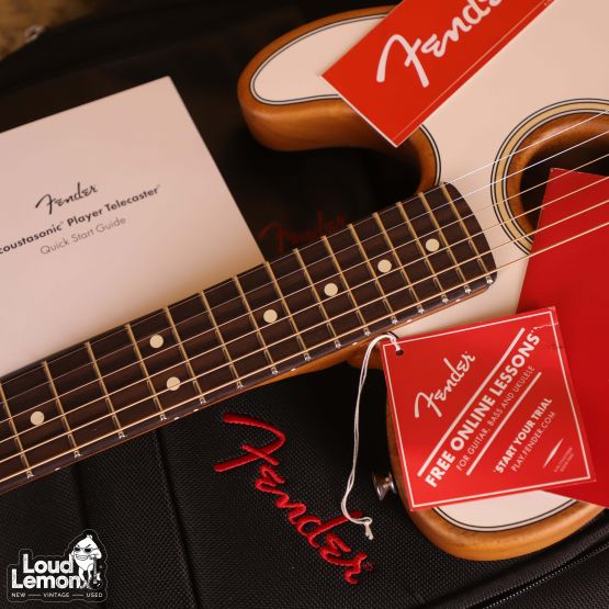 Fender Acoustasonic Player Telecaster Arctic White 2022 Mexico гитара-кроссовер