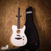 Fender Acoustasonic Player Telecaster Arctic White 2022 Mexico гитара-кроссовер