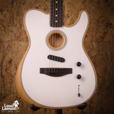 Fender Acoustasonic Player Telecaster Arctic White 2022 Mexico гитара-кроссовер