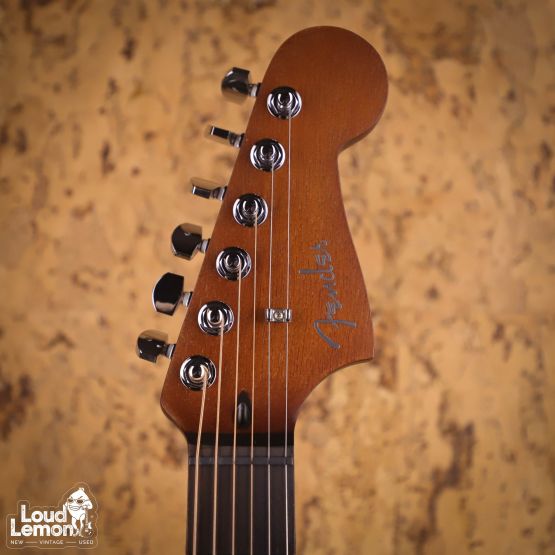 Fender Acoustasonic Standard Jazzmaster Black 2026 Indonesia гитара кроссовер