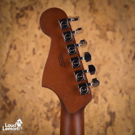 Fender Acoustasonic Standard Jazzmaster Black 2026 Indonesia гитара кроссовер