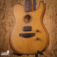 Fender Acoustasonic Standard Telecaster Aged Natural 2026 Indonesia кроссовер-гитара