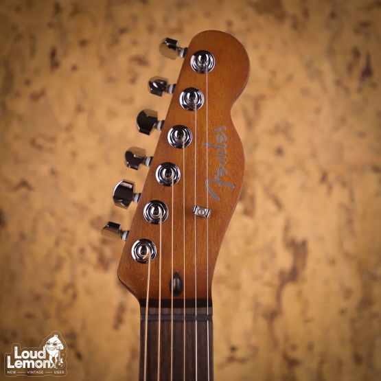 Fender Acoustasonic Standard Telecaster Aged Natural 2026 Indonesia кроссовер-гитара