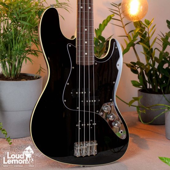 Fender Aerodyne Jazz Bass AJB-2 Black 2005 Japan бас-гитара