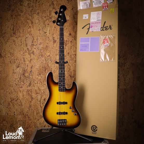 Fender Aerodyne Special Jazz Bass Chocolate Burst 2023 Japan бас-гитара