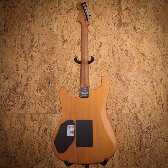 Fender American Acoustasonic Stratocaster Black 2022 USA элктроакустическая гитара
