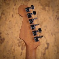 Fender American Acoustasonic Stratocaster Black 2022 USA элктроакустическая гитара