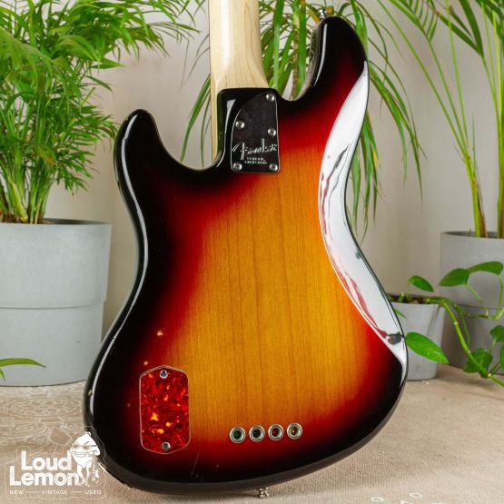 Fender American Deluxe Jazz Bass Sunburst 2007 USA бас-гитара
