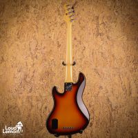 Fender American Deluxe Jazz Bass V Fretless 3-Color Sunburst 1996 USA безладовая бас-гитара