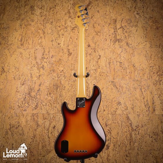 Fender American Deluxe Jazz Bass V Fretless 3-Color Sunburst 1996 USA безладовая бас-гитара