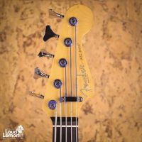 Fender American Deluxe Jazz Bass V Fretless 3-Color Sunburst 1996 USA безладовая бас-гитара
