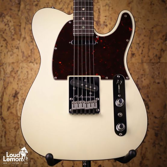 Fender American Deluxe Power Telecaster White Blonde 2001 USA электрогитара