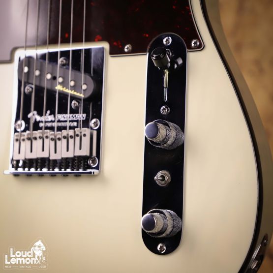 Fender American Deluxe Power Telecaster White Blonde 2001 USA электрогитара