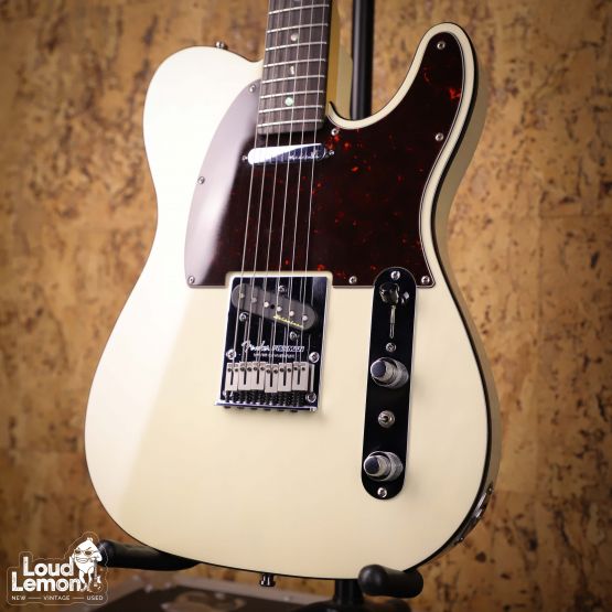 Fender American Deluxe Power Telecaster White Blonde 2001 USA электрогитара