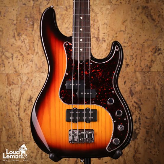 Fender American Deluxe Precision Bass 3-Color Sunburst 1998 USA бас-гитара