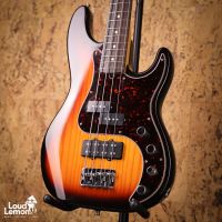 Fender American Deluxe Precision Bass 3-Color Sunburst 1998 USA бас-гитара