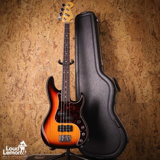 Fender American Deluxe Precision Bass 3-Color Sunburst 1998 USA бас-гитара