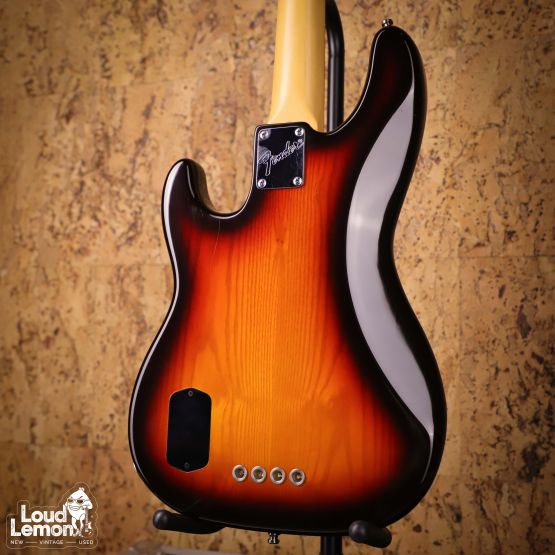 Fender American Deluxe Precision Bass 3-Color Sunburst 1998 USA бас-гитара